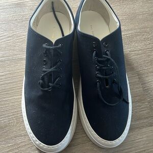 The Row
The Row Marie H Lace Up Canvas Sneakers